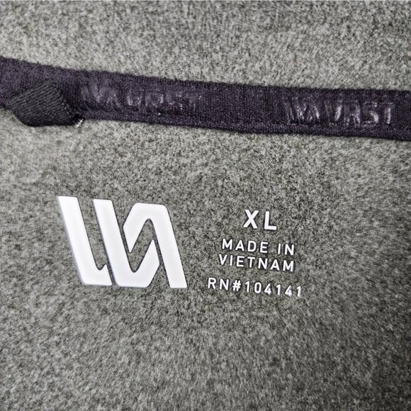 VRST Hoodie Mens XL Slate Black Gray Pinnacle Polar Fleece Full Zip - Picture 3 of 7